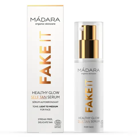 MÁDARA Fake It serum samoopalające do twarzy 30 ml – zdjęcie 1