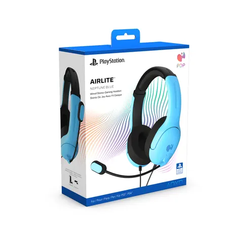 PDP Airlite - Gaming Headset - Stereo - PS5/PS4 - Neptune Blue – afbeelding 1