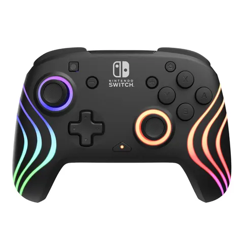 PDP Controller Afterglow Wave wireless schwarz Switch – Bild 1