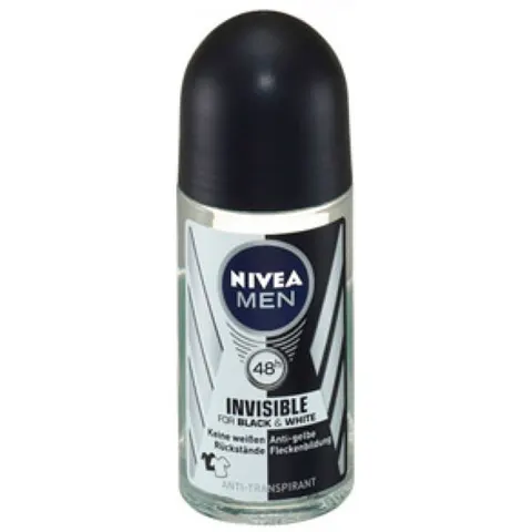 Nivea Invisible Black & White Power For Men Roll-On 50 ml – image 1