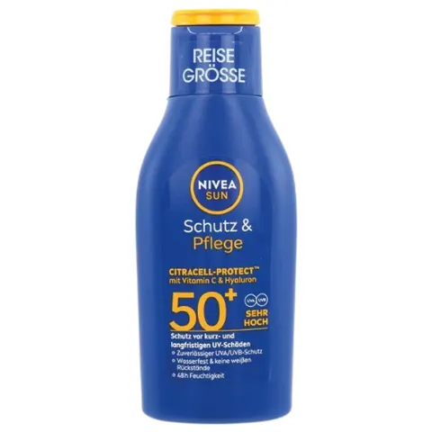 Nivea SPF50+ Sun Protect & Care Zonnemelk – 100 ml – afbeelding 1