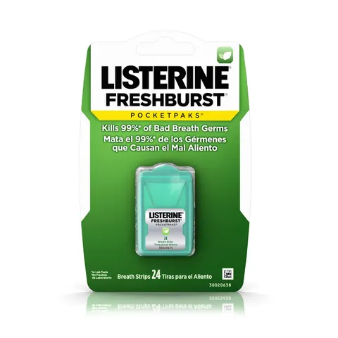 Listerine PocketPaks FreshBurst 24 Each – image 1