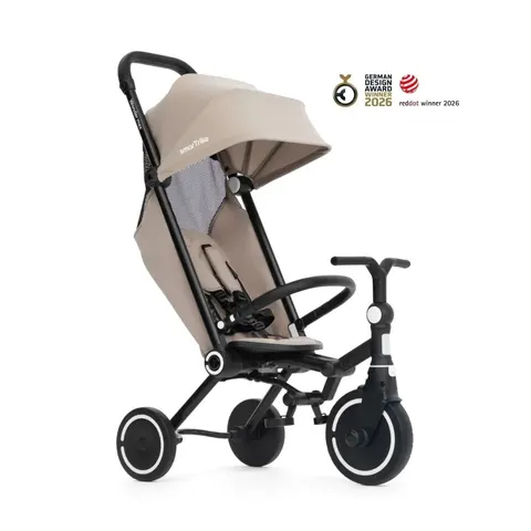 Smartrike Dreirad Wonder Max – beige | schwarz – Bild 1