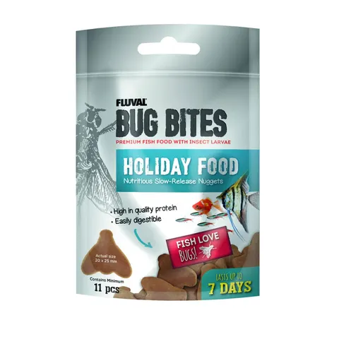 Fluval Bug Bites Holiday/Weekend Feeder 20g – image 1