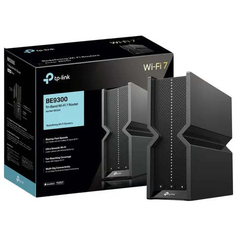 TP-Link BE9300 Tri-Band Wi-Fi 7 Router – image 1