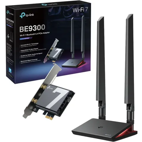 TP-LINK BE9300 Network Cards - Black – image 1