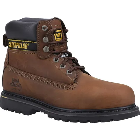 Caterpillar Holton Safety Boot – Brown – 128071530707 – image 1