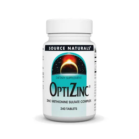 Source Naturals, OptiZinc, 240 Tablets – image 1