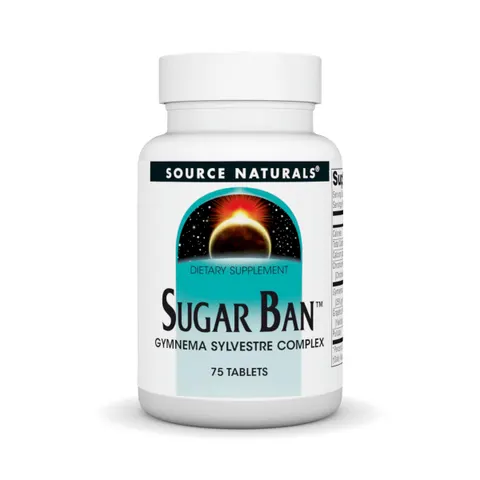 Source Naturals, Sugar Ban, 75 Tablets – image 1