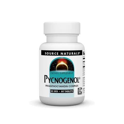 Source Naturals, Pycnogenol , 50 mg, 60 Tablets – image 1