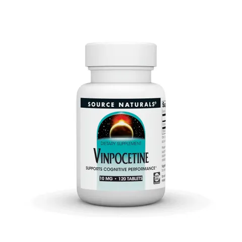 Source Naturals, Vinpocetine, 10 mg, 120 Tablets – image 1