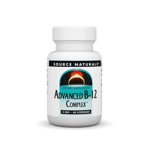 Source Naturals Advanced B-12 Complex, 60 Tabs – image 1