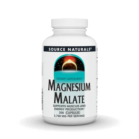 Source Naturals Magnesium Malate 625 Mg 200 Capsule – image 1
