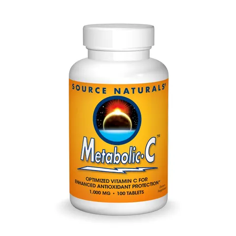 Source Naturals Metabolic C 1000mg Vitamin C - 100 Tablets – image 1