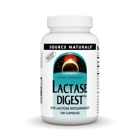 Source Naturals, Lactase Digest, 180 Capsules – image 1