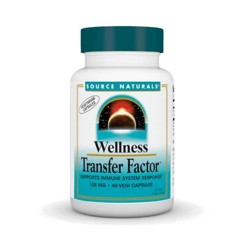 Source Naturals, Wellness Transfer Factor, 125 mg, 60 Vegi Capsules – image 1