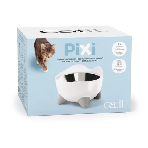 Catit PIXI Elevated Cat Feeding Dish – image 1