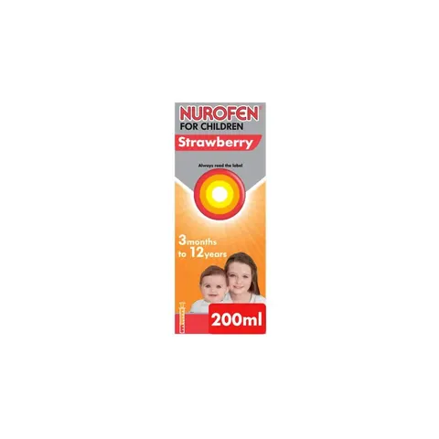 Nurofen For Children Strawberry Liquid - 100ml – image 1