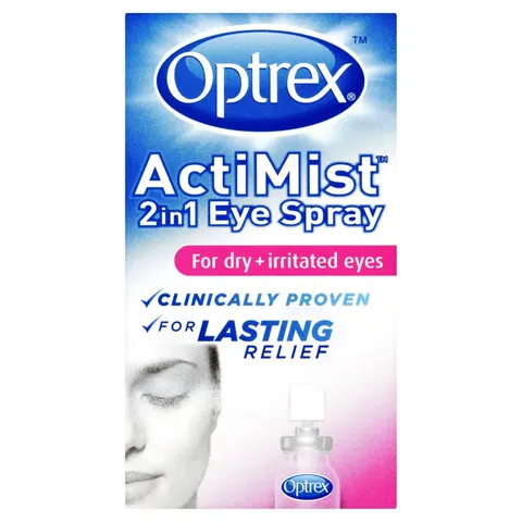 Optrex ActiMist Eye Spray for Dry & Tired Eyes 10ml – image 1