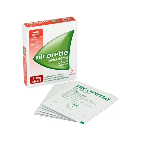Nicorette Invisi 25mg Patch – 7 Patches – image 1