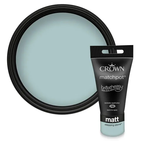 Crown Matt Emulsion Tester Pot - Stepping Stone - 40ml – image 1