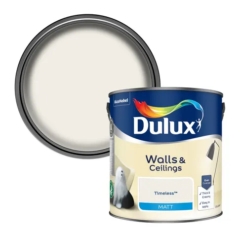 Dulux Walls & Ceilings Matt Paint - Timeless - 2.5L – image 1
