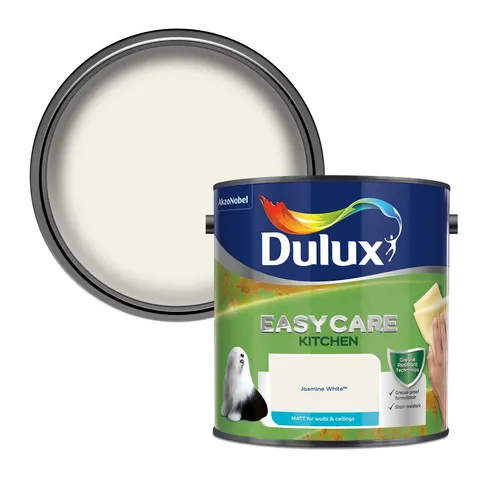 Dulux Easycare Kitchen Matt 2.5L Jasmine White – image 1