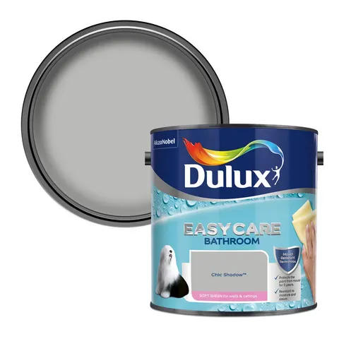 Dulux Easycare Bathroom Soft Sheen 2.5L Chic Shadow – image 1