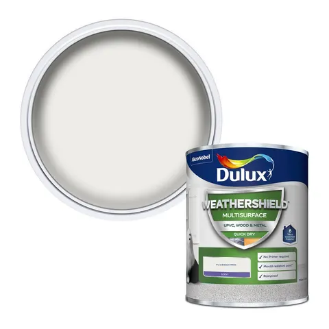 Dulux Weathershield Muli Surf White 750ml – image 1