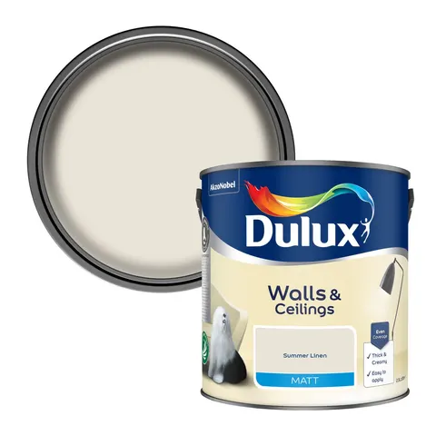 Dulux Matt Summer Linen 2.5L – 618110 – image 1
