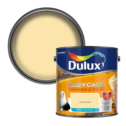 Dulux Easycare Matt Vanil Sund 2.5L – image 1