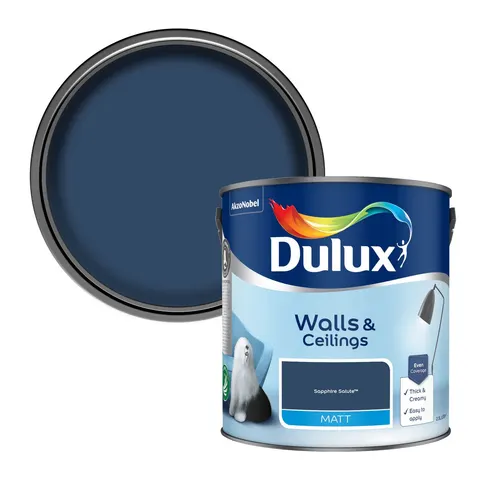Dulux Matt Sapphire Salute 2.5L – image 1