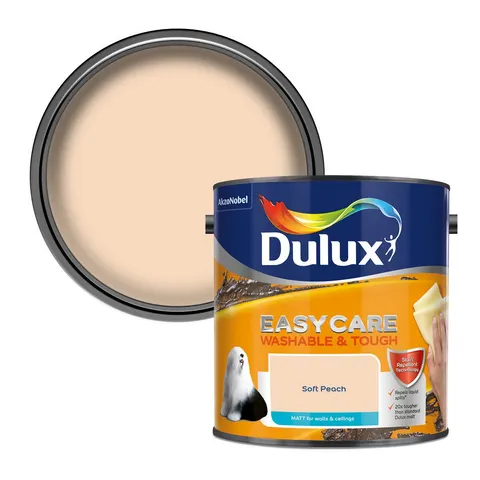 Dulux Easycare Matt Soft Peach 2.5L – image 1