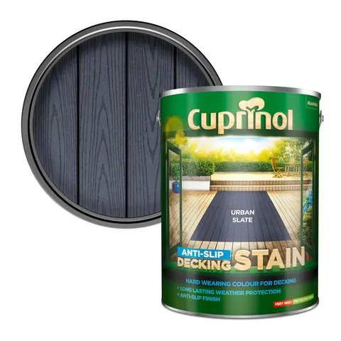 Cuprinol Antislip Deck Stain U Slate 5L – image 1