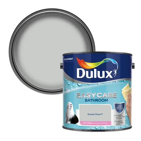 Dulux Easycare Bathroom Soft Sheen Goose Down 2.5L – image 1