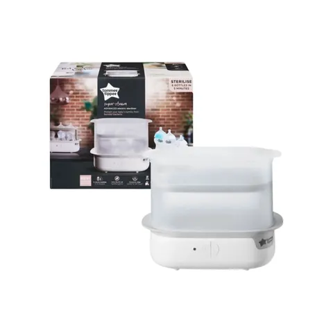 Tommee Tippee SuperSteam Electric Steam Steriliser - White – image 1