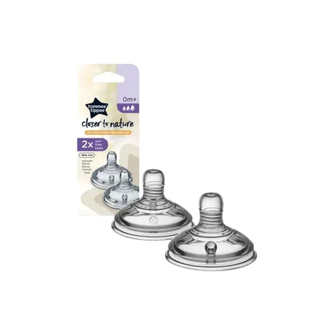 Tommee Tippee Tetina Natural Start Flujo Variable +0m 2 uds – imagen 1