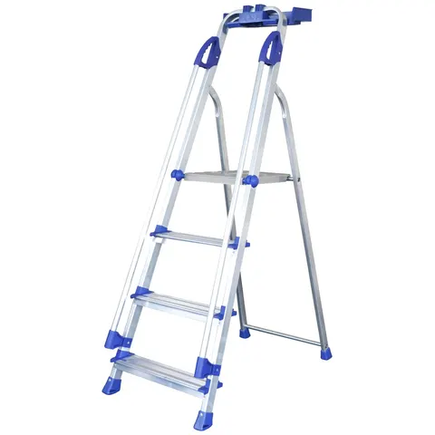 Werner 4 Tread Work Station Step Ladder – image 1
