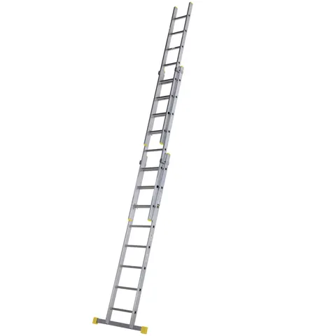 Werner 2.44m Pro Triple Section Extension Ladder – image 1