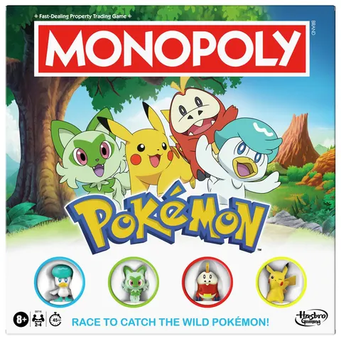 Hasbro Monopoly Pokémon Edition Game from Hasbro Gaming – image 1