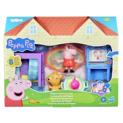 Peppa Pig Peppa's Bedroom Playset – image 1