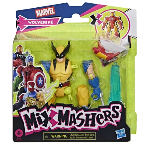 Marvel MixMashers Wolverine - Actiefiguur – afbeelding 1