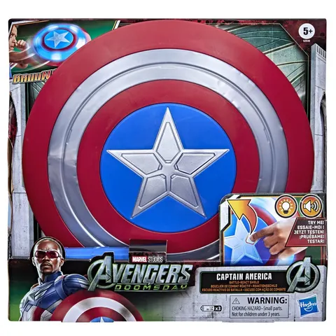 Marvel Studios Avengers - Doomsday Captain America Battle-React Schild – afbeelding 1