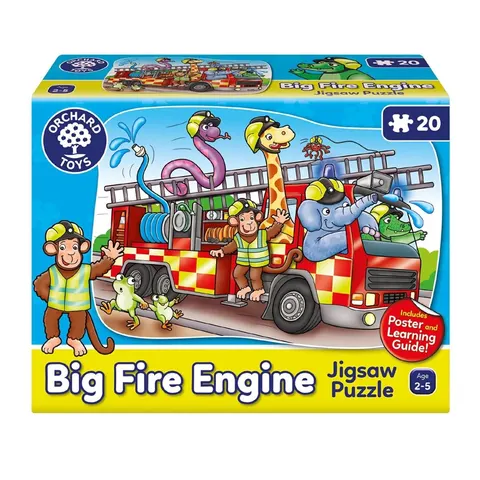 Orchard Toys Big Fire Engine Jigsaw Puzzle – image 1