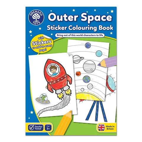 Orchard Toys Outerspace Colouring Book – image 1