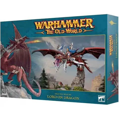High Elf Realms Lord on Dragon – afbeelding 1