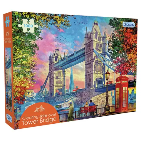 Gibsons Tower Bridge 1000 Piece Jigsaw Puzzle – image 1