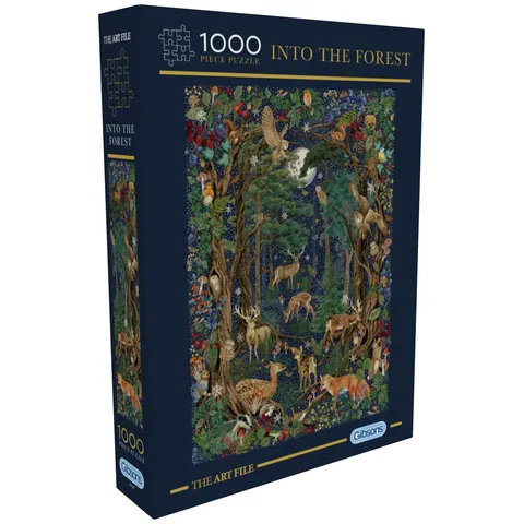 Puzzle 1000 pcs Into the Forest - Gibsons – image 1
