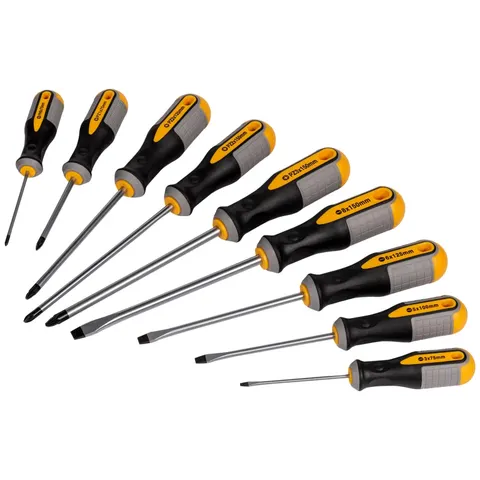 Roughneck Screwdriver Set, 9 Piece – image 1
