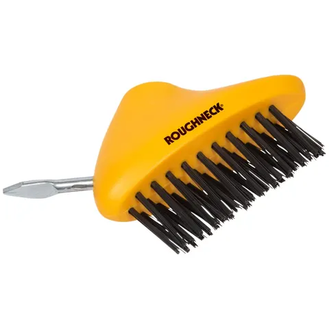 Roughneck Plastic Deck Wire Brush – image 1